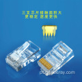 UTP 10P10C 3U Conector RJ50 Modular Plug RJ50